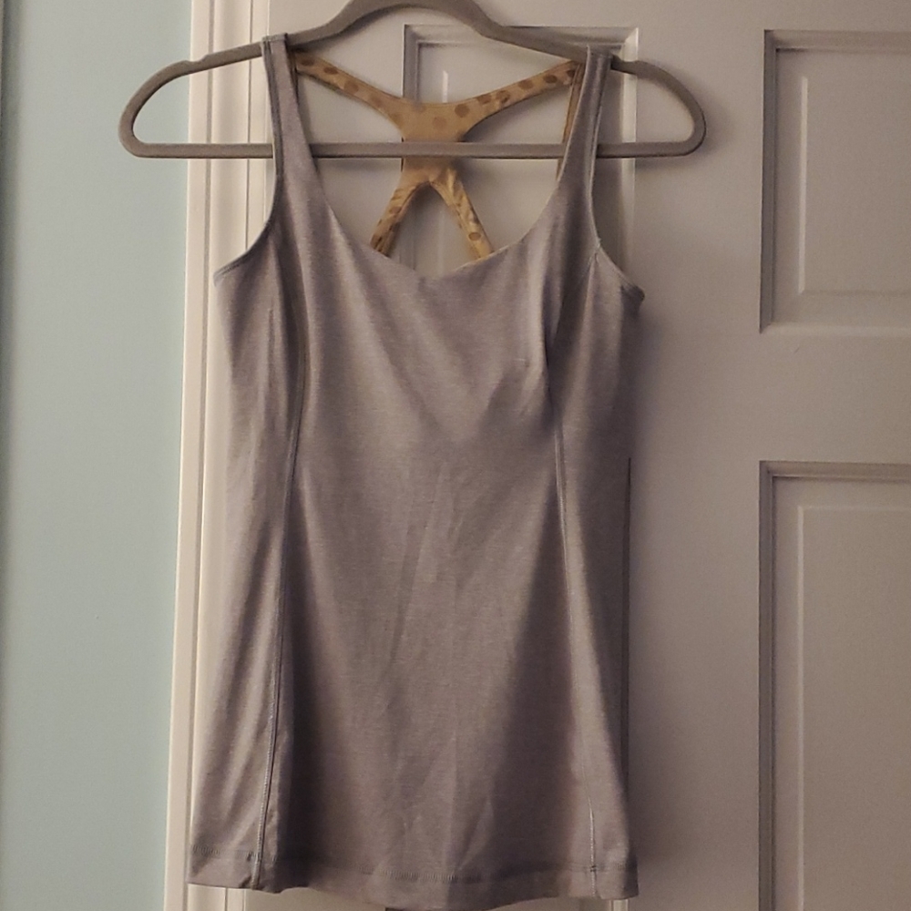 Lueluelemon silver/gray tank